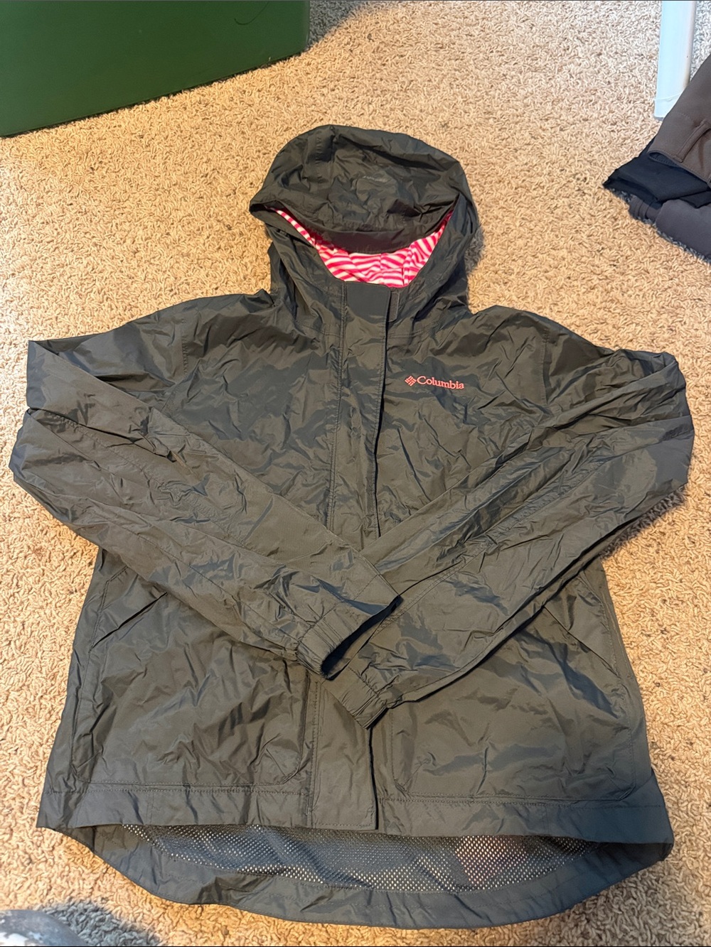 Girls Columbia wind breaker